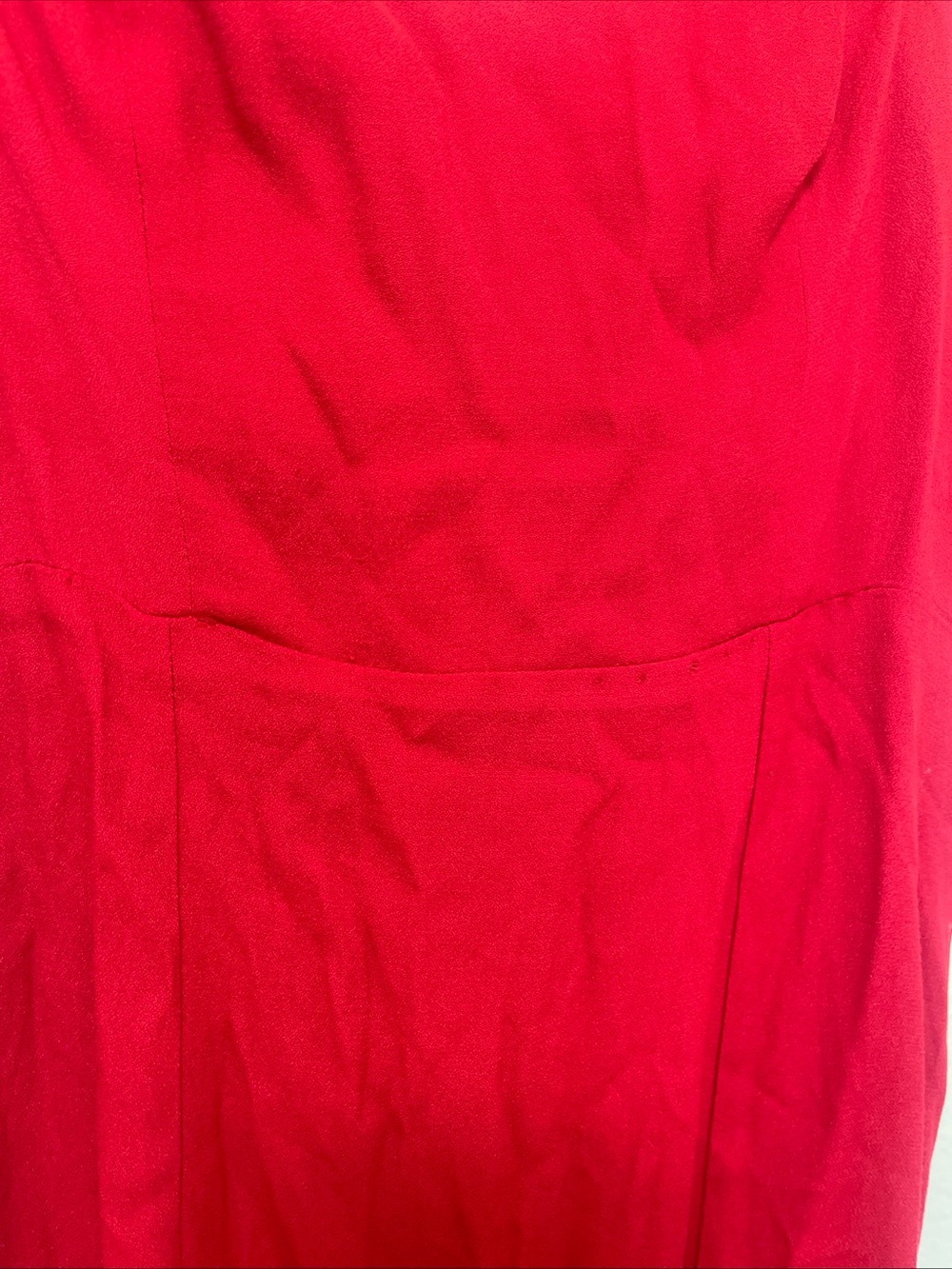 Reformation Bryson Midi Dress Cherry 2P Romantic Whimsical NWT flaws - Picture 8 of 10